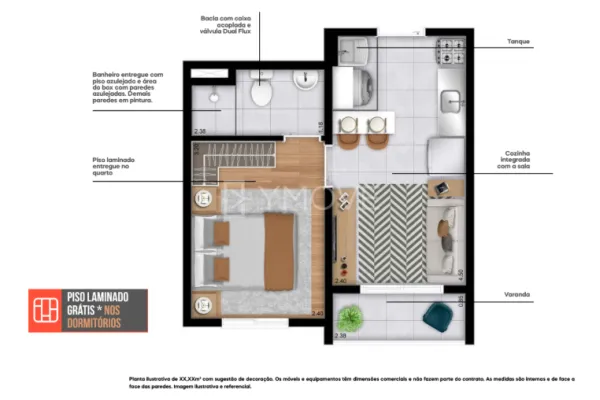 Apartamento à venda com 1 quarto no Brás, São Paulo — foto 8
